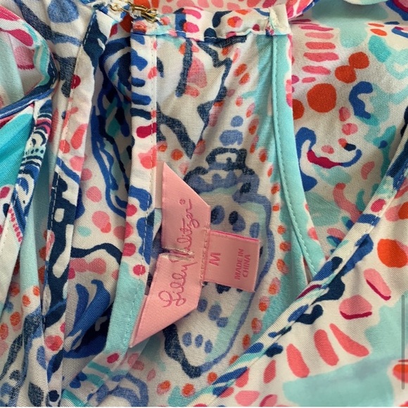 Lilly Pulitzer Deanna romper in Shell Me About It - Picture 5 of 8